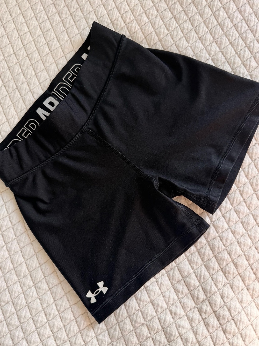 Under Armour Black Women's Compression Bike Shorts